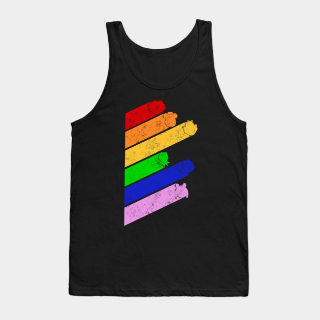 Muppets Rainbow Tank Top by joefixit2